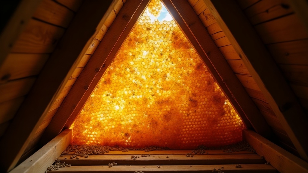 What to Do If You Find a Beehive in Your Attic