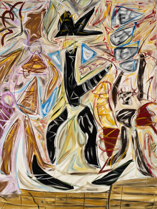 Steve Downs untitled abstract painting