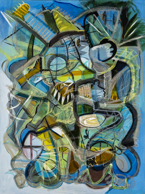 Steve Downs abstract painting