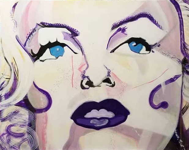 Steve Downs abstract painting