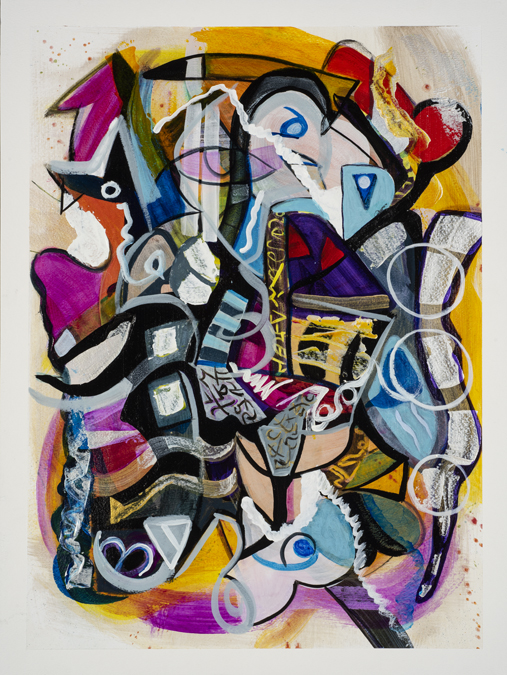 Steve Downs abstract painting