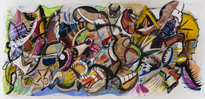 Steve Downs abstract painting