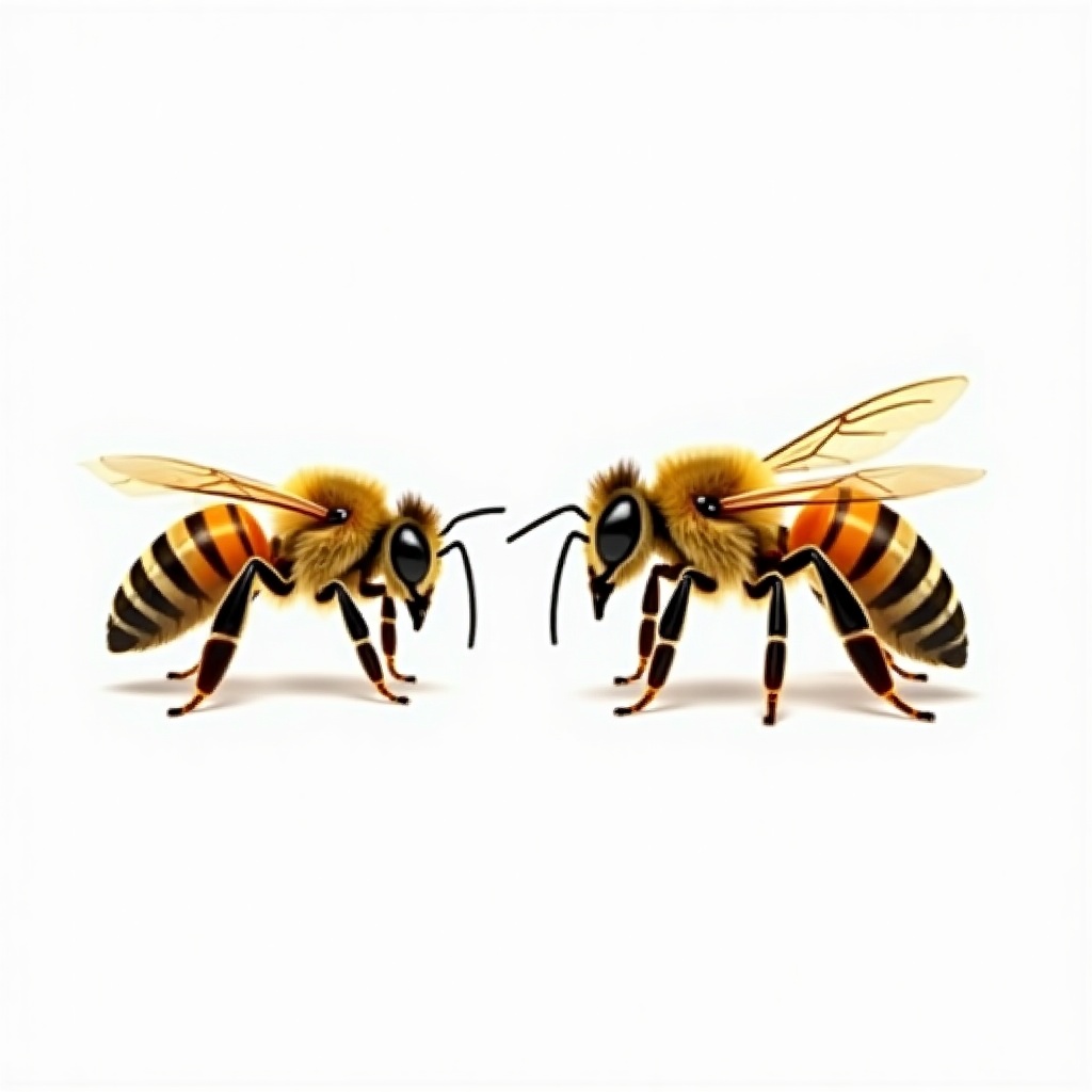 Africanized Bee: Wing / Body Pattern