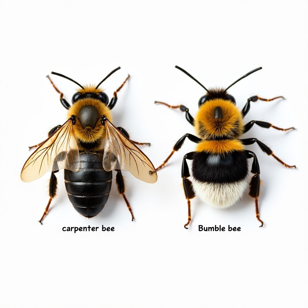 Carpenter Bee: Wing / Body Pattern