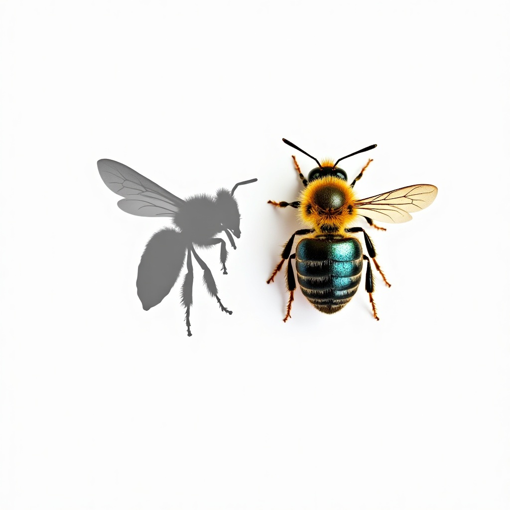Mason Bee: Wing / Body Pattern
