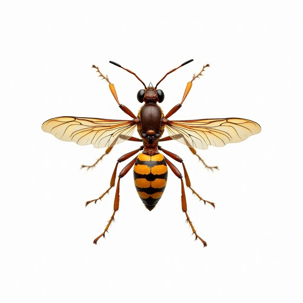 Paper Wasp: Wing / Body Pattern