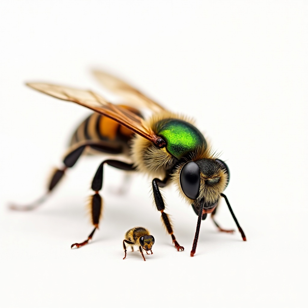 Sweat Bee: Wing / Body Pattern